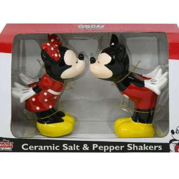 Disney Other - Disney Mickey Mouse Salt & Pepper Shakers